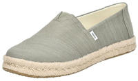 Espadrille TOMS "TOMS Halbschuhe Textil", Damen, Gr. 42, gr&uuml;n (olive), Textil,