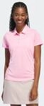 Poloshirt ADIDAS PERFORMANCE "SOLID PERFORMANCE SHORT SLEEVE F&Uuml;R DAMEN", Damen, Gr.