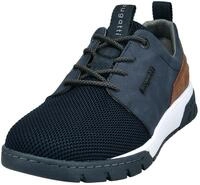 Sneaker BUGATTI, Herren, Gr. 45, blau, Lederimitat, Textil, Schuhe Sneaker, mit Label