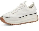 Plateausneaker TAMARIS "Milena", Damen, Gr. 38, wei&szlig;, Synthetik, Textil, Schuhe