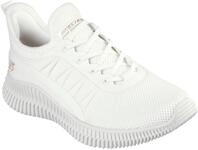 Skechers Slip-On Sneaker "BOBS GEO-NEW AESTHETICS" Freizeitschuh, Schlupfschuh in
