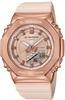Chronograph CASIO G-SHOCK Armbanduhren beige Damen Quarzuhren Quarzuhr, Armbanduhr,