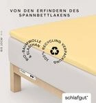 Schlafgut Spannbettlaken "PURE TOPPER Bio-Baumwolle mit Elasthan 170 g/m&sup2; f&uuml;r
