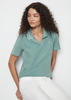 Poloshirt MARC O'POLO Gr. S, grün (aqua, grün) Damen Shirts Jersey im...