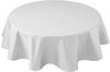 Tischdecke CURT BAUER Tischdecken Gr. B/L: 160 cm x 220 cm, oval, weiß...