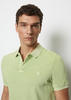 Poloshirt MARC O'POLO "aus Organic Cotton-Stretch" Gr. S, grün Herren Shirts...