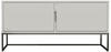 Lowboard TENZO "LIPP" Sideboards Gr. B/H/T: 118,5 cm x 57 cm x 43 cm, weiß (cotton