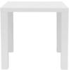 Esstisch SALESFEVER Tische Gr. B/H/T: 80 cm x 76 cm x 80 cm, weiß (weiß, weiß,