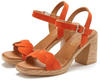 Riemchensandalette LASCANA Gr. 36, orange Damen Schuhe Sandaletten Sandale aus