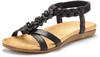 Sandale LASCANA Gr. 36, schwarz Damen Schuhe Strandschuhe Sandalette,...