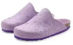 Pantolette "Pantolette, Clog, Pantoffel, Hausschuh", Damen, Gr. 42, lila...