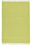Teppich THEKO "Happy Cotton Fleckerl, handgewebt" Gr. 5, gr&uuml;n, B:120cm H:5mm