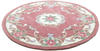 Teppich THEKO "Ming" Teppiche Gr. Ø 190 cm, 14 mm, 1 St., rosa (rosé)...