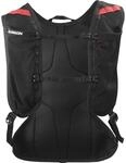 Trinkrucksack SALOMON "CROSS 4", schwarz-wei&szlig; (schwarz, wei&szlig;, high risk rot),