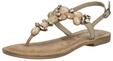 Tamaris Zehentrenner "Tamaris Sandalen Veloursleder/Textil"
