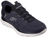 Skechers Slip-On Sneaker "SUMMITS-KEY PACE" Slipper, Freizeitschuh, Halbschuh in