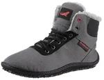 Barfu&szlig;schuh LEGUANO "KOSMO", Damen, Gr. 39, grau (anthrazit), Textil, Schuhe