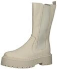 Stiefel STEVE MADDEN "STEVE MADDEN Stiefel Leder", Damen, Gr. 39, bone, Leder, Schuhe
