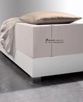 fleuresse Spannbettlaken "Comfort XL" Mako-Jersey, f&uuml;r Matratzen bis 40 cm...