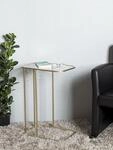 HAKU Beistelltisch "Sofatisch, Wohnzimmertisch" 1 Stk. tlg. rechteckig - aus Metall