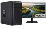 CAPTIVA Business-PC-Komplettsystem "Power Starter R83-108 TFT Bundle",