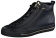 Sneaker PAUL GREEN "Paul Green Sneaker Glattleder", Damen, Gr. 37,5, schwarz,