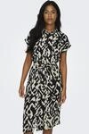 ONLY Hemdblusenkleid "ONLHANNOVER S/S SHIRT DRESS NOOS WVN" Brusttaschen...