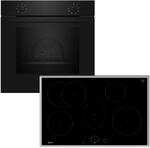 NEFF Backofen-Set N 30/N 70 "B1DCA0AK0" mit Teleskopauszug nachr&uuml;stbar Steuerung per
