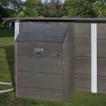 Gre Pumpenhaus f&uuml;r Compositepools, BxTxH: 80 x 60 x 115 cm