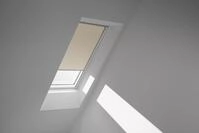 VELUX Verdunklungsrollo "DKL 1085S" verdunkelnd ohne Bohren in F&uuml;hrungsschienen