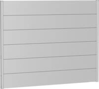 Biohort Sichtschutzelement 6 Metall-Paneele und 2 F&uuml;hrungsschienen, LxH: 180x137 cm