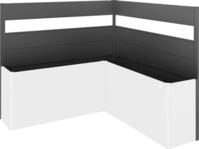 Biohort Sichtschutzelement f&uuml;r Hochbeet Belvedere L200 (L-Form), Acrylglas-Paneel,