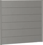 Biohort Sichtschutzelement 6 Metall-Paneele und 2 F&uuml;hrungsschienen, LxH: 145x137 cm