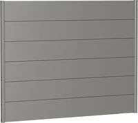 Biohort Sichtschutzelement 6 Metall-Paneele und 2 F&uuml;hrungsschienen, LxH: 180x137 cm