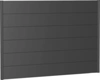 Biohort Sichtschutzelement 6 Metall-Paneele und 2 F&uuml;hrungsschienen, LxH: 194x137 cm