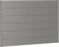 Biohort Sichtschutzelement 6 Metall-Paneele und 2 F&uuml;hrungsschienen, LxH: 194x137 cm