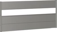 Biohort Sichtschutzelement 3 Metall-Paneele, 1 Acrylglas-Paneel und 2 Schienen, LxH: