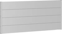 Biohort Sichtschutzelement 4 Metall-Paneele und 2 F&uuml;hrungsschienen, LxH: 194x91 cm