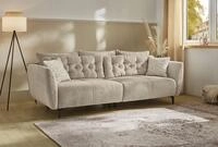 Jockenh&ouml;fer Gruppe Big-Sofa "Spa, B: 251 cm" im Retrolook mit 7 Kissen
