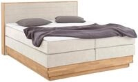 Home affaire Boxspringbett "Cavan" Eiche, inkl. Bettkasten & Topper, verschiedene