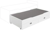 PAIDI Kinderbett "Ausziehbett" Unterschiebebett mit 2 Schubladen, 90 x 190 cm