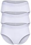 Panty MARC O'POLO "Panty 3er Pack", Damen, Gr. L, wei&szlig;, Obermaterial: 95% Baumwolle