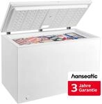 Hanseatic Gefriertruhe "HGT128B" 85 cm hoch 128,5 cm breit inkl. 3 Jahre