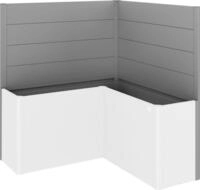 Biohort Sichtschutzelement f&uuml;r Hochbeet Belvedere L150 (L-Form), LxH: 152x91