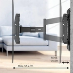HAMA TV-Wandhalterung "schwenkbar, vollbeweglich, 94-304,8cm(37"-120" ), 43",