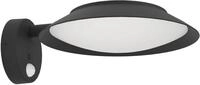 EGLO LED Solarleuchte "Cerrisi LED Wandlampe, Solarlampe, Bewegungsmelder,