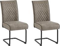 byLIVING Freischwinger "Maria-XXL 2er-Set" (Set) 2 Stk.mit gem&uuml;tlicher