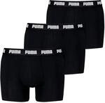 Boxershorts PUMA "PUMA MEN EVERYDAY BOXERS 3P", Herren, Gr. M, schwarz, Obermaterial: