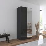 OTTO home Dreht&uuml;renschrank "Kleiderschrank Schrank Garderobe AGORDO mit Dekor- oder