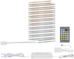 PAULMANN LED-Streifen "MaxLED 500 Basis Set 3m 15W 230/24V silber Kunststoff", silber